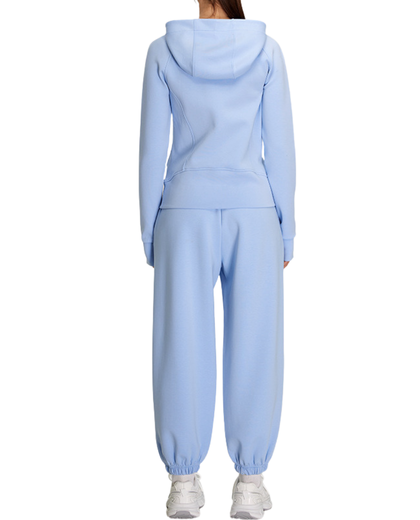 Damen-Sportbekleidung Set – Bequemer Sweatshirt & Locker sitzende Jogginghose für Yoga & Fitness - Blue