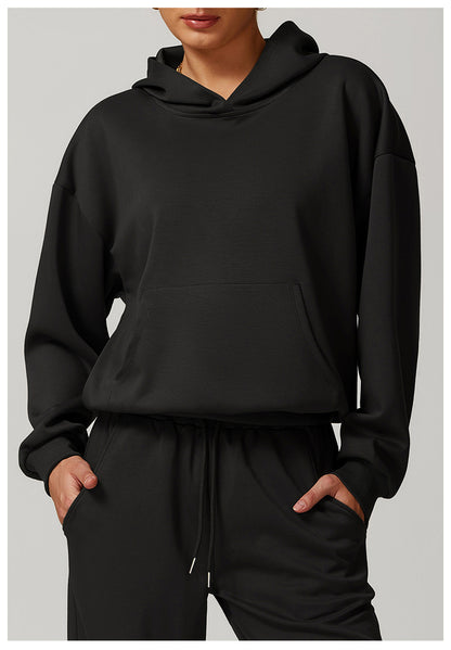 Damen Kapuzen-Sweatshirt Carly - flexibel, atmungsaktiv, mit Taschen, ideal für Freizeit und Sport